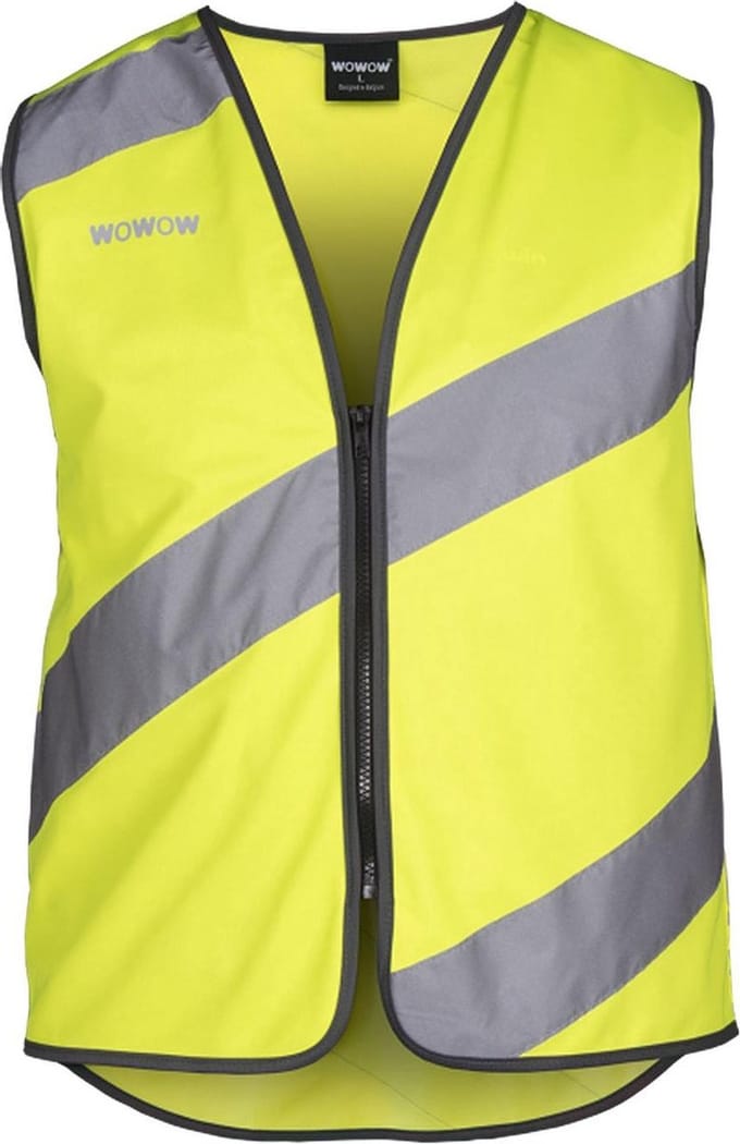 Wowow Roadie Veiligheidshesje - Fluorjas Fietsen Hardlopen - Large