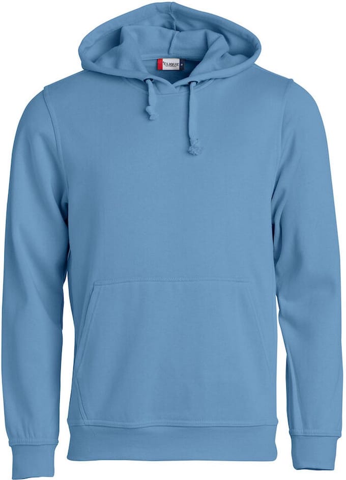 Clique Basic hoody Lichtblauw maat S