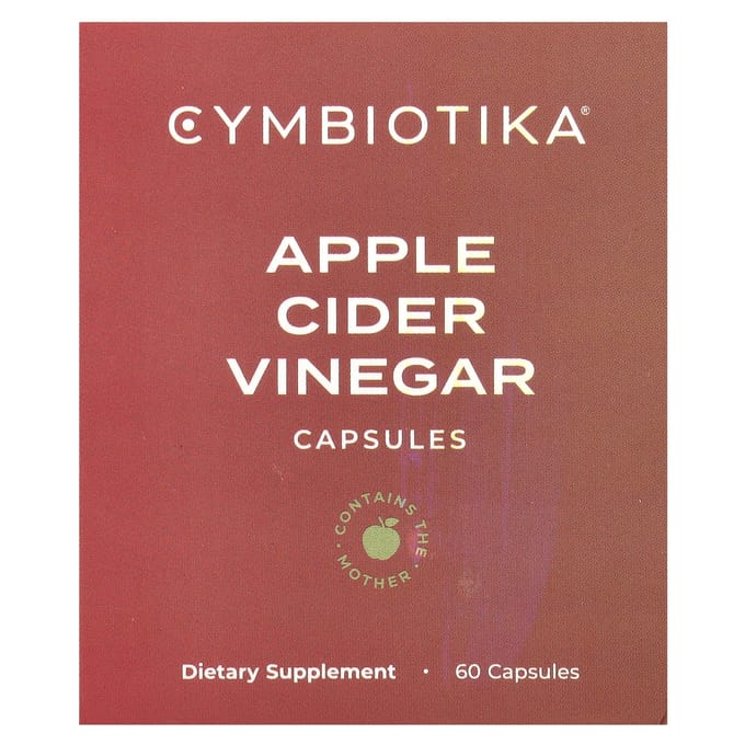 Cymbiotika, Vinaigre de cidre de pomme, 60 capsules