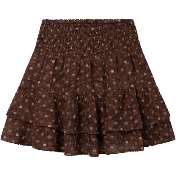 Ai&Ko Billi Dots Pes 502 G Meisjes - Korte rok - Bruin - Maat 152