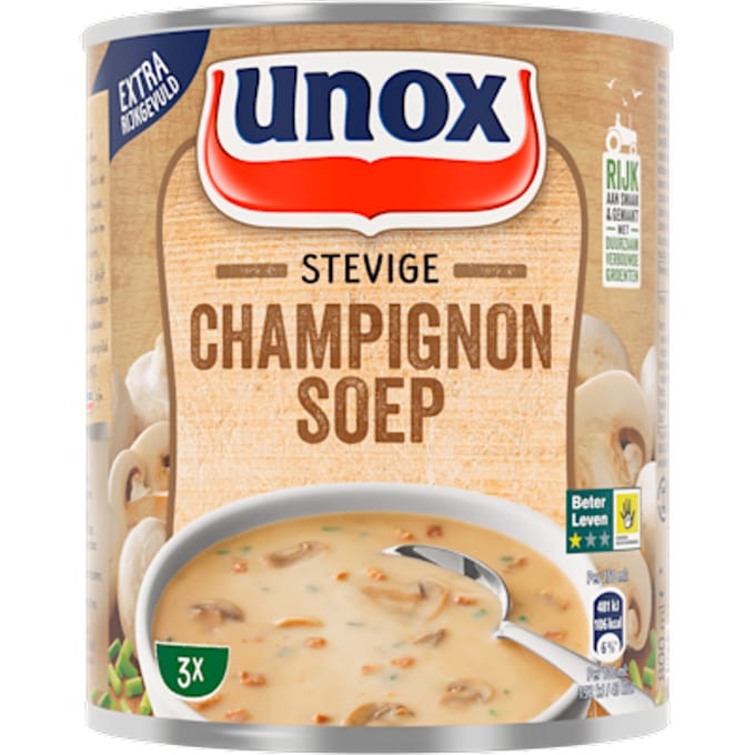 Soep in Blik Champignonsoep
