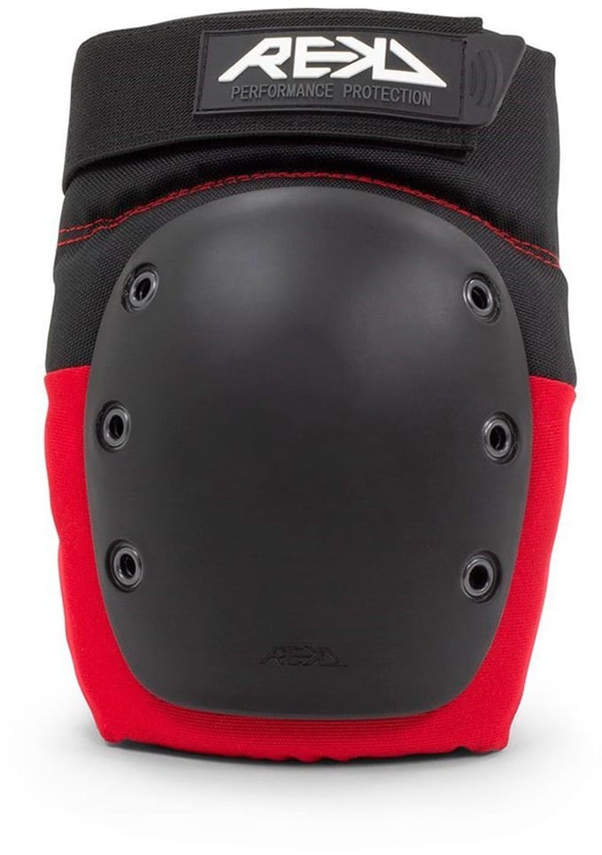 Rekd Ramp - Kniebeschermers - Zwart Rood - XS