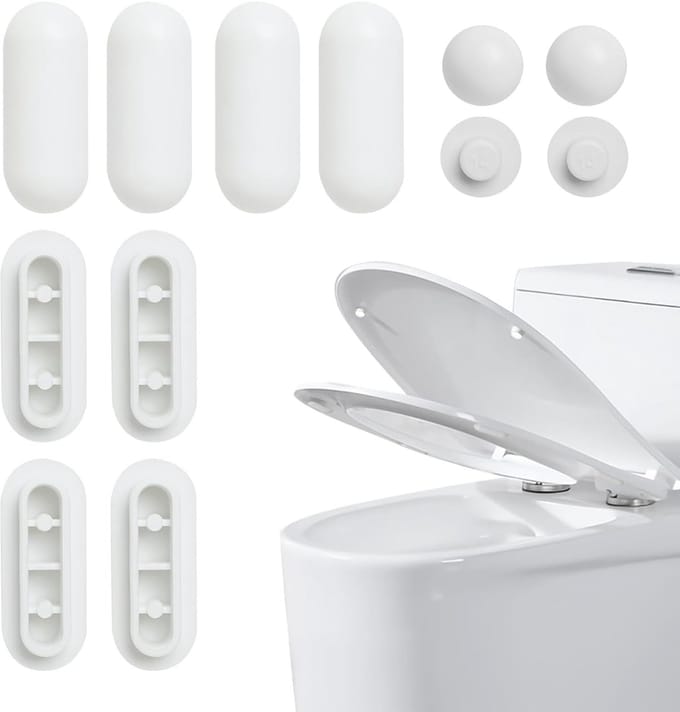 Dailygoods- Toiletzitting Softclose - 12 Stuks - Toiletzitting