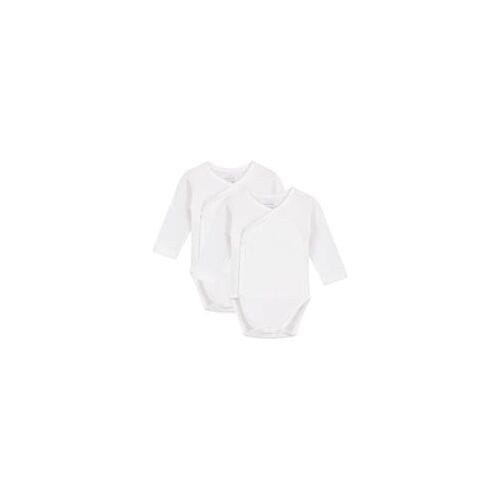Prénatal basis overslag romper 2 stuks White 44 unisex