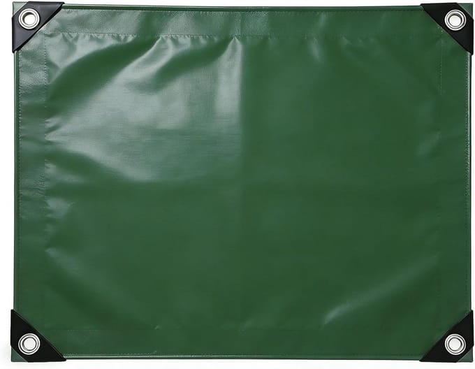 Multifunctioneel Zeil - Afdekzeil Waterdicht - Bescherming Buiten - Uv Bestendig - 120 x 220 cm - Groen