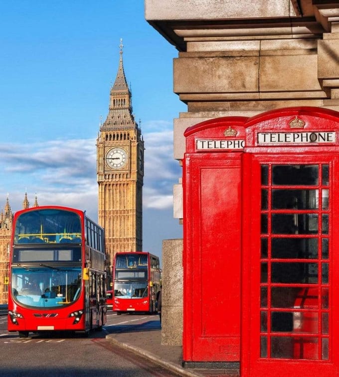 Fotobehang - Big Ben 225x250cm - Vliesbehang