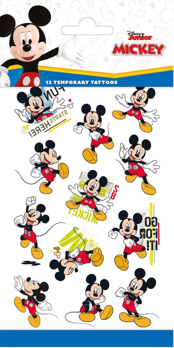 Totum Tattoos Disney Mickey Mouse