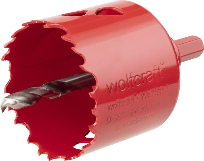 wolfcraft - Gatenzaag 54mm - BiM Gatenboor 54 mm - 5472000