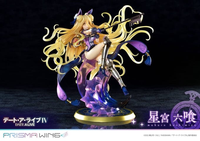 Prime 1 Studio Date A Live Prisma Wing PVC Statue 1/7 Mukuro Hoshimiya 25 cm Beeld