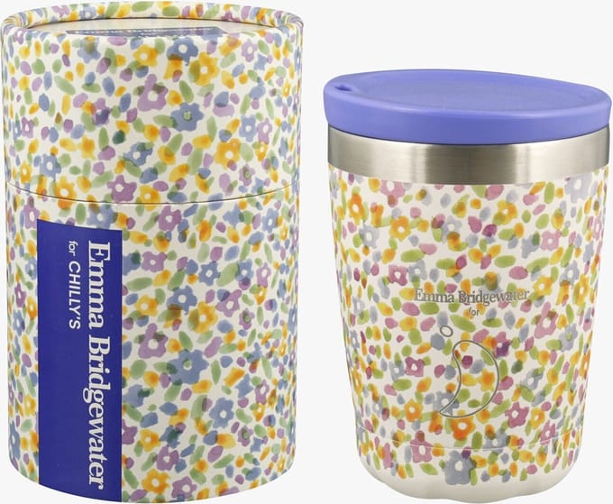 Chillys Original - Beker - Koffie-to-go - 340ml - Emma Bridgewater Wildflower Meadows