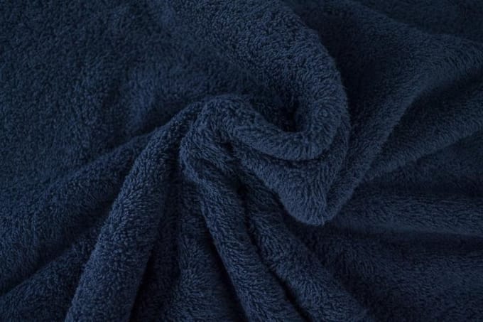 Badstof - Navy - 10 meter