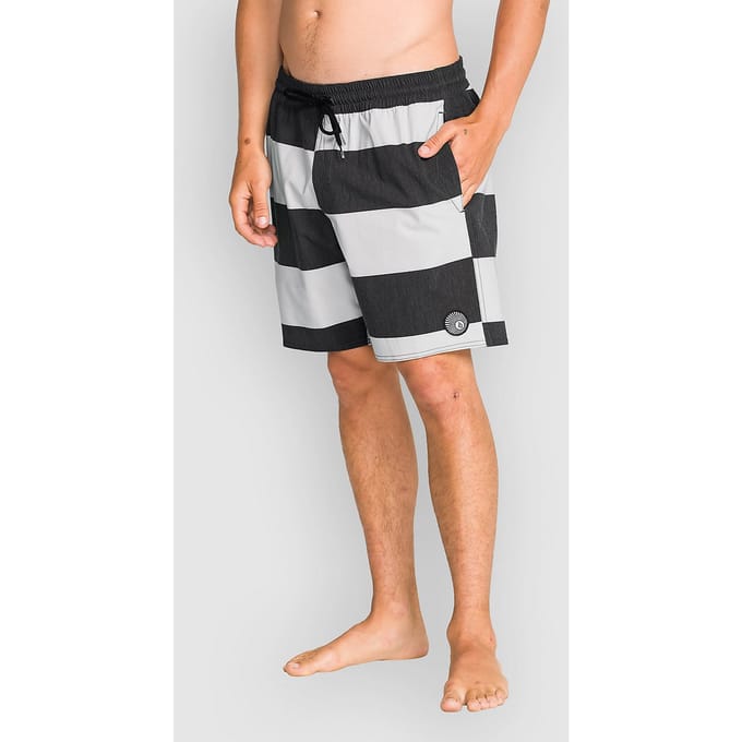 Volcom Psyche Cotton Trunk 17 Boardshorts zwart
