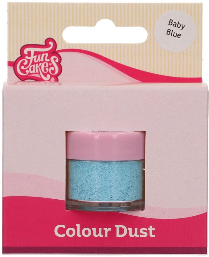 FunCakes Color Dust - Kleurstof - Babyblauw - 5g - Voedingskleurstof