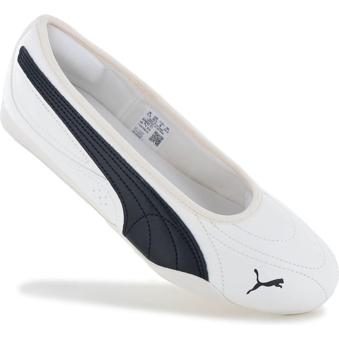 PUMA PUMA CATCH SOLEIL BALLERINA Dames Sneakers - Warm White-PUMA Black