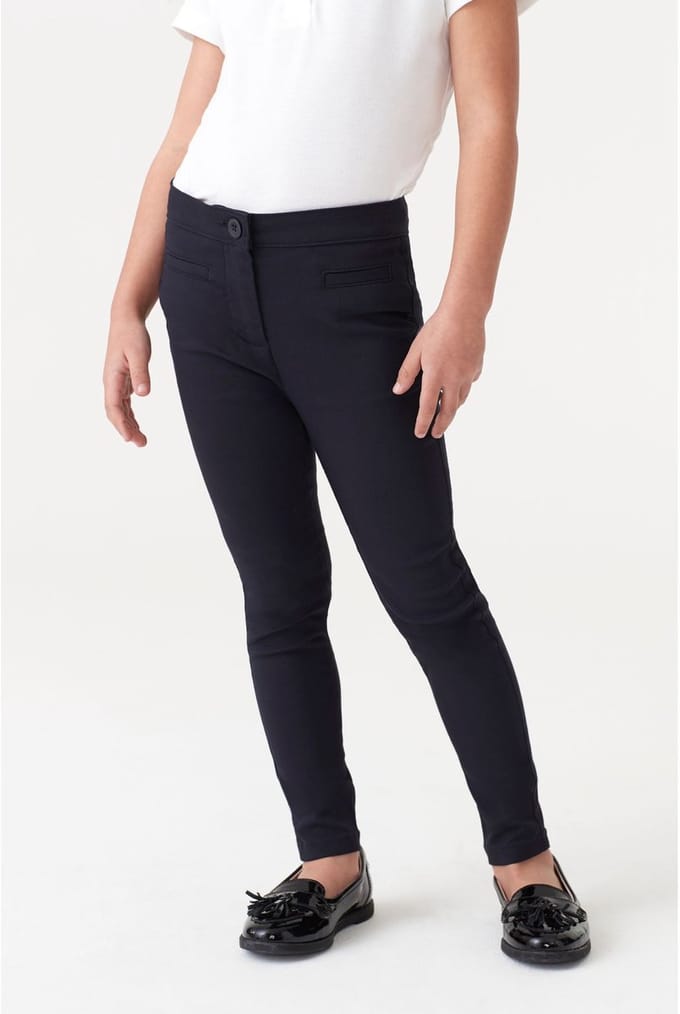 Next - Meisjes - Skinny stretchy schoolbork - Blauw