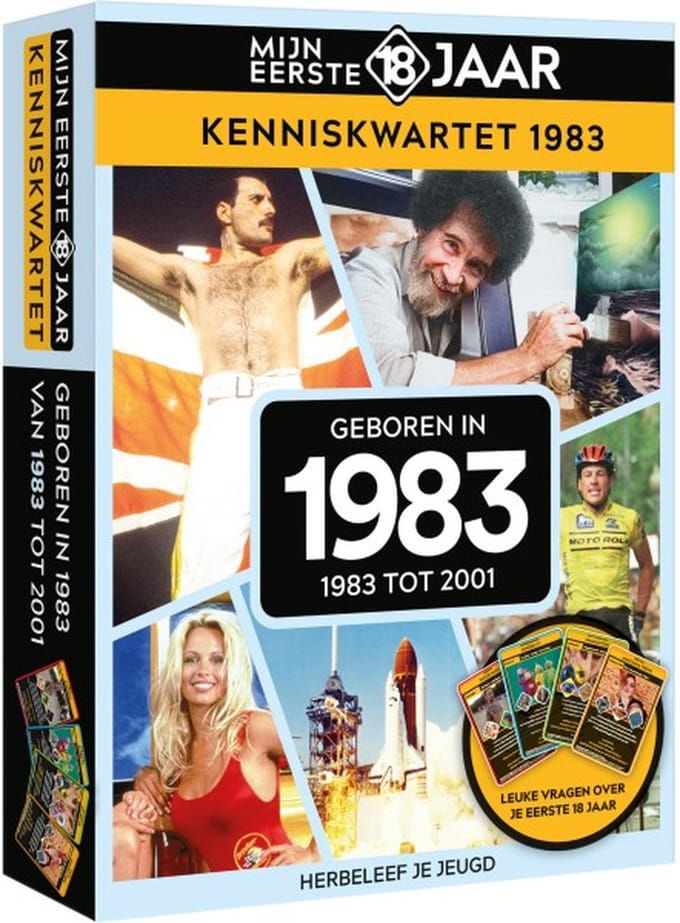 Mijn Eerste 18 Jaar - Kenniskwartet 1983 - Geboren in 1983 tot 2001