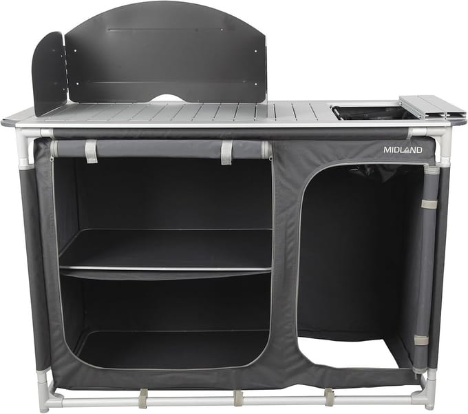 Aluminium Buitenkeuken met Wastafel - Vega Model