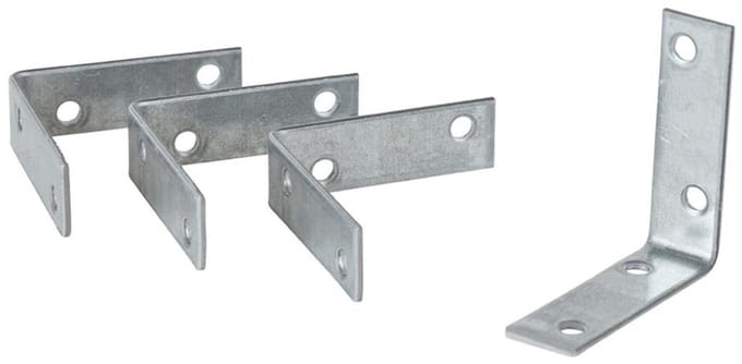 Stoelhoek - 50 mm - Verzinkt (4 stuks)