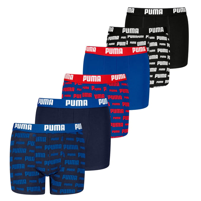Puma Everyday Logo Print Boxers Ecom 6P Boxershorts