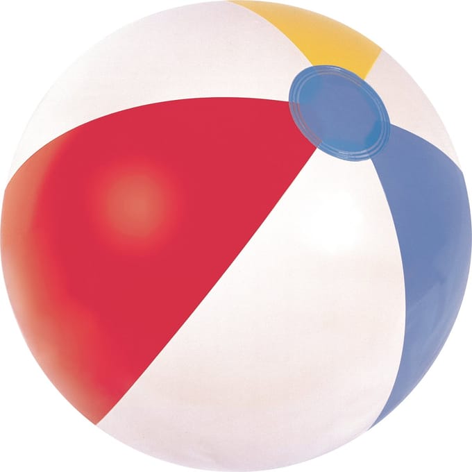 Bestway opblaasbare strandbal 61 cm multicolor - Speelbal