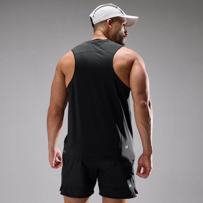 MP Heren Training Ultra Mesh Tanktop - Zwart - M
