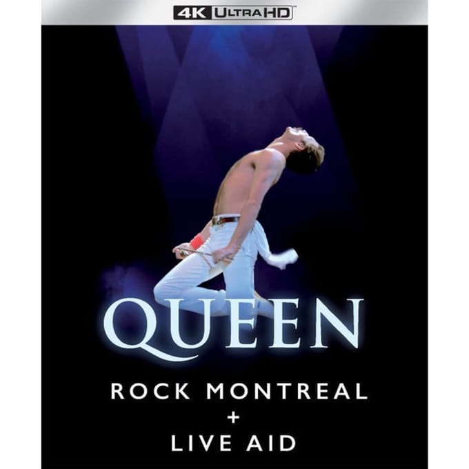 Queen - Rock Montreal + Live Aid 4K Ultra HD blu-ray