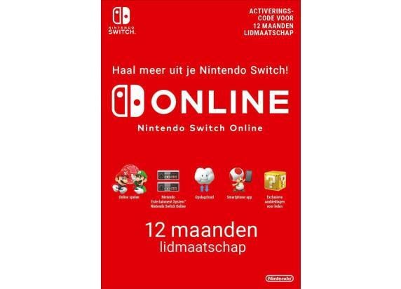Nintendo Switch OLED bundel - Super Mario Bros. Wonder game + 12 maanden Online Lidmaatschap - Wit