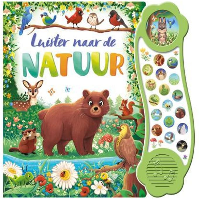Luister Naar De Natuur - Geluidboek - Stephanie Moss