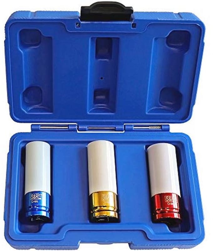 Power Inserts Set 1/2 Inch - 17-21 mm voor Aluminium Rims