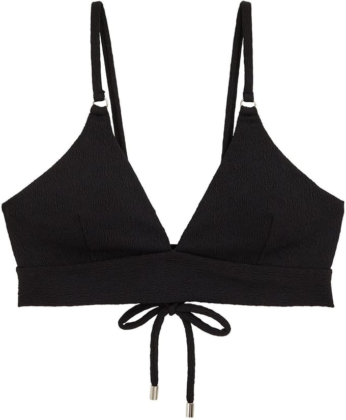 WE Fashion Dames bikinitop met structuur