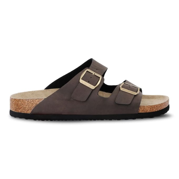 Heren Asby sandalen met dubbele riem