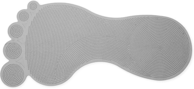 Antibacteriële Rubberen Badmat met Voetmassage en Antislip Grip