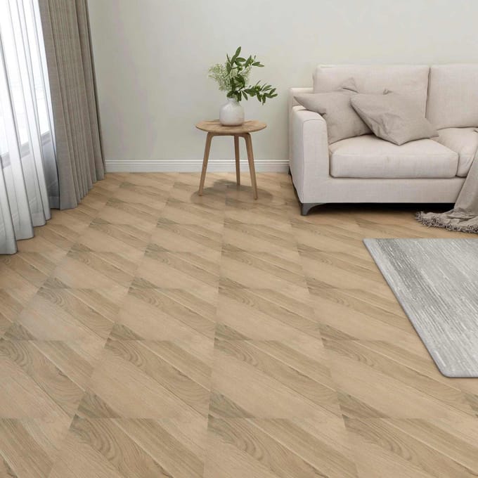 vidaXL - Vloerplanken - Bruin - 5,11 - m² - 55 - st - PVC