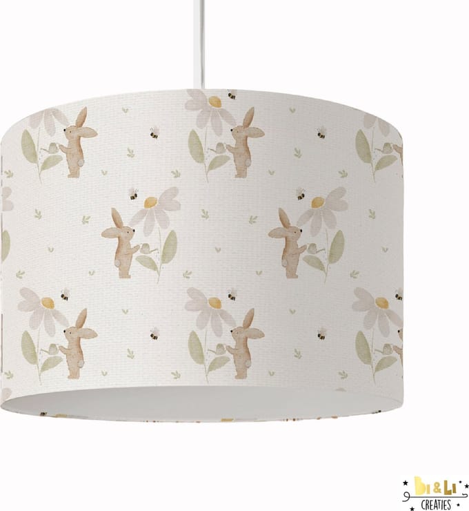 Hanglamp Konijntjes-bunnys-lamp-kinderkamer-bunny