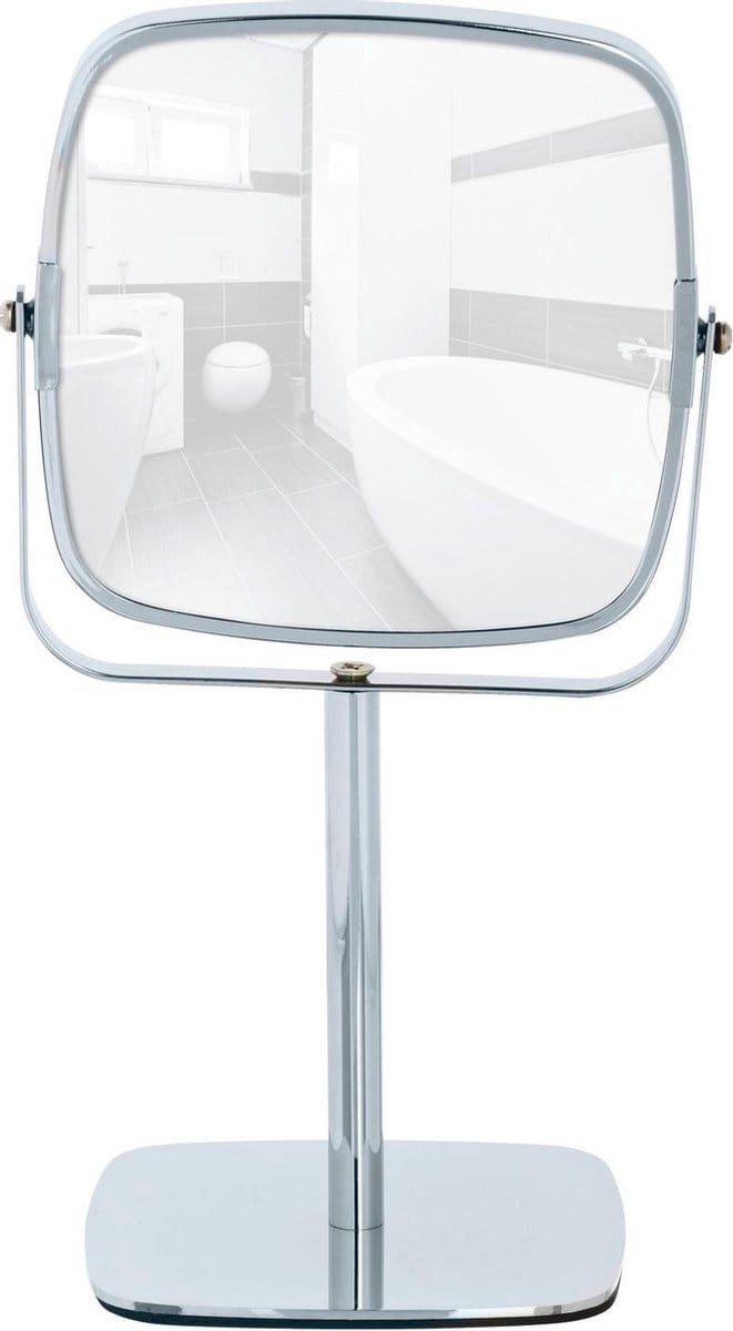 WENKO make-up spiegel K 17 X 29,5 Cm Staal Chroom