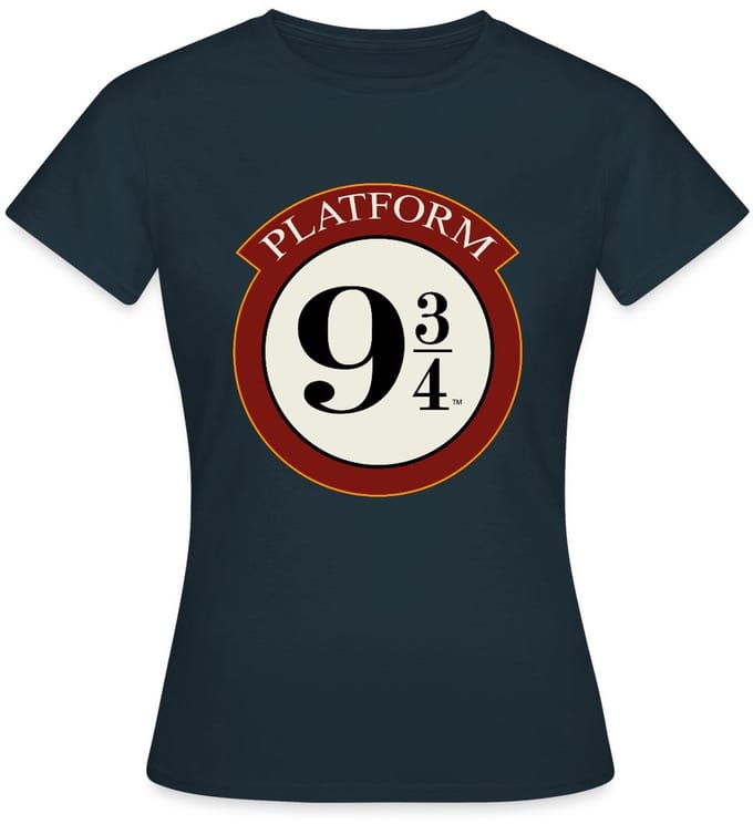 Harry Potter Platform 9 3/4 T-Shirt Dames