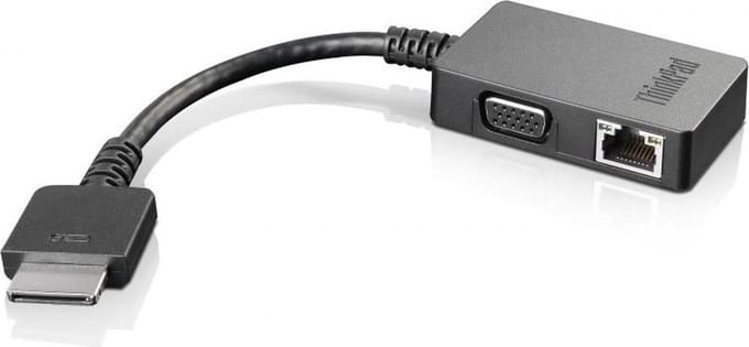 Lenovo kabeladapters/verloopstukjes ThinkPad Onelink + To VGA/RJ45 adapter