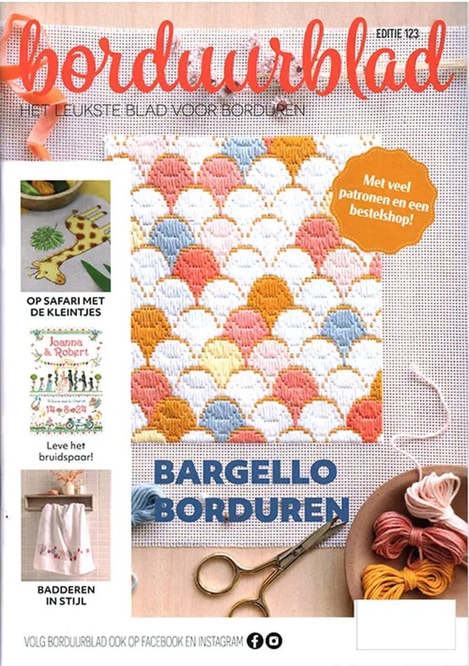 Borduurblad - 123 2024