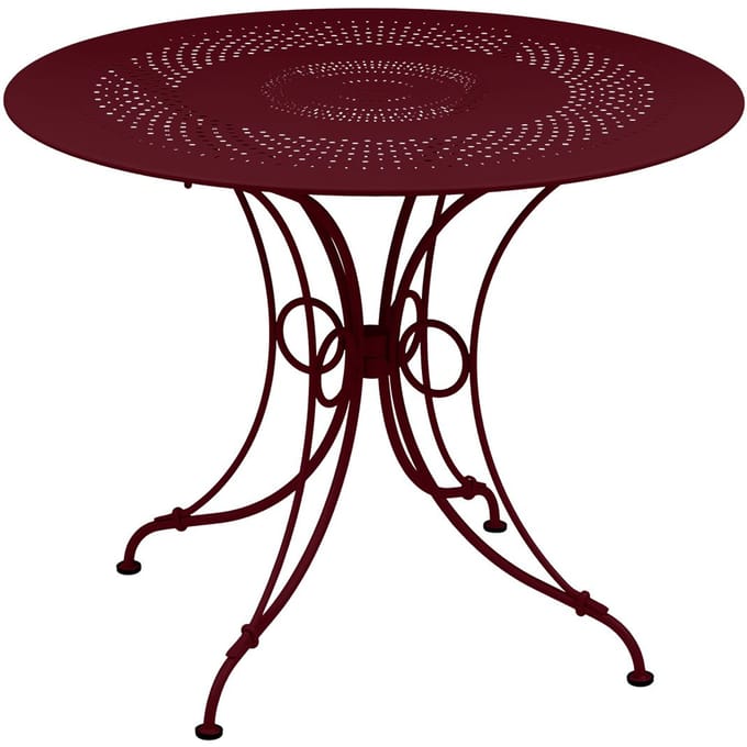 Fermob 1900 tafel - B9 zwarte kers - Ø 96