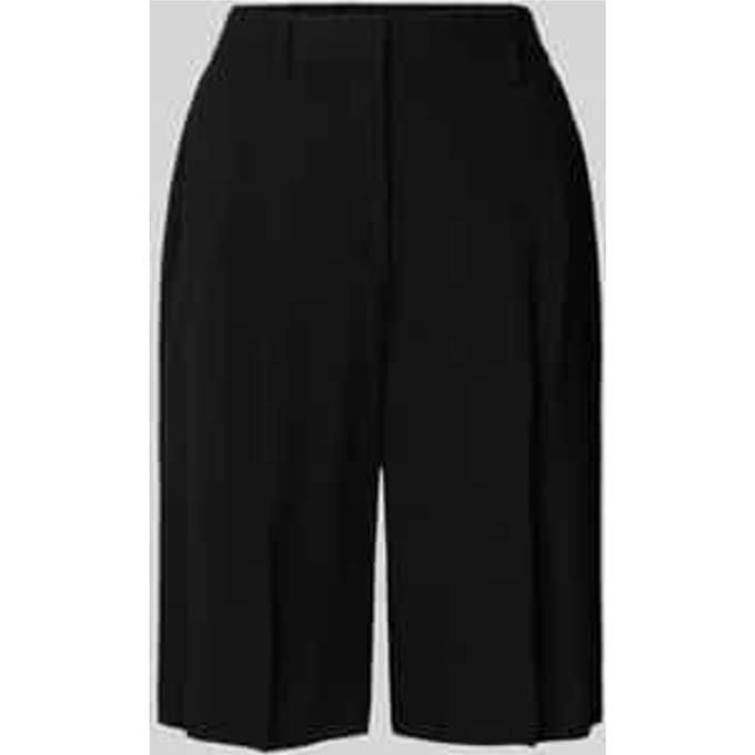 Korte broek van een mix van viscose en linnen, model 'Celino'