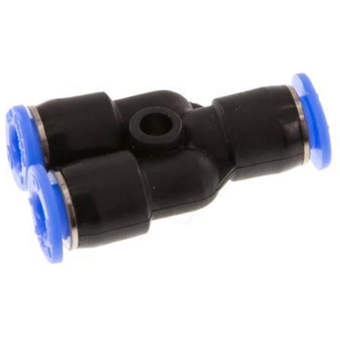 4mm Y-koppeling PBT Insteekfitting Compact Ontwerp NBR [2 Stuks]
