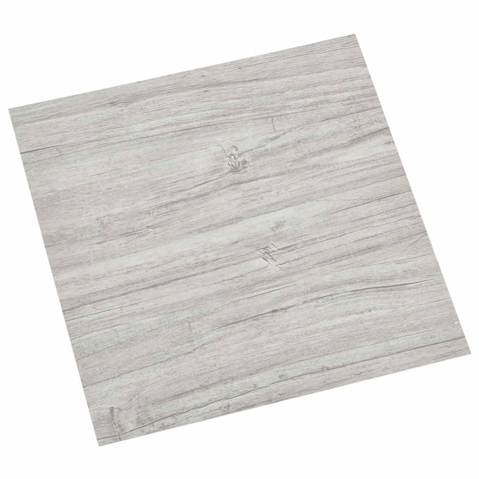 vidaXL - Vloerplanken - Grijs - en - Hout - 5,11 - m² - 55 - st - PVC