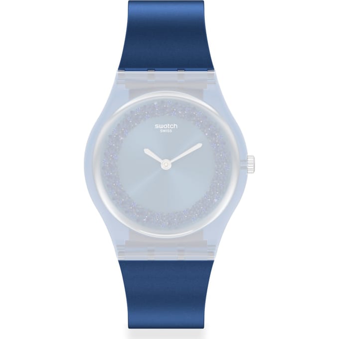 Swatch Plastic - Originals Medium (34mm) /Access/Solar/Musicall/Stop - G/SK/SL/SR/SS/SO28 AGN269 GN269 Sideral Blue Horlogeband
