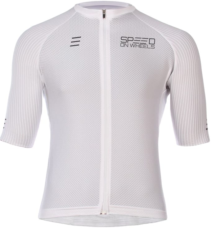 Speed on Wheels - wielershirt Elite, wit -