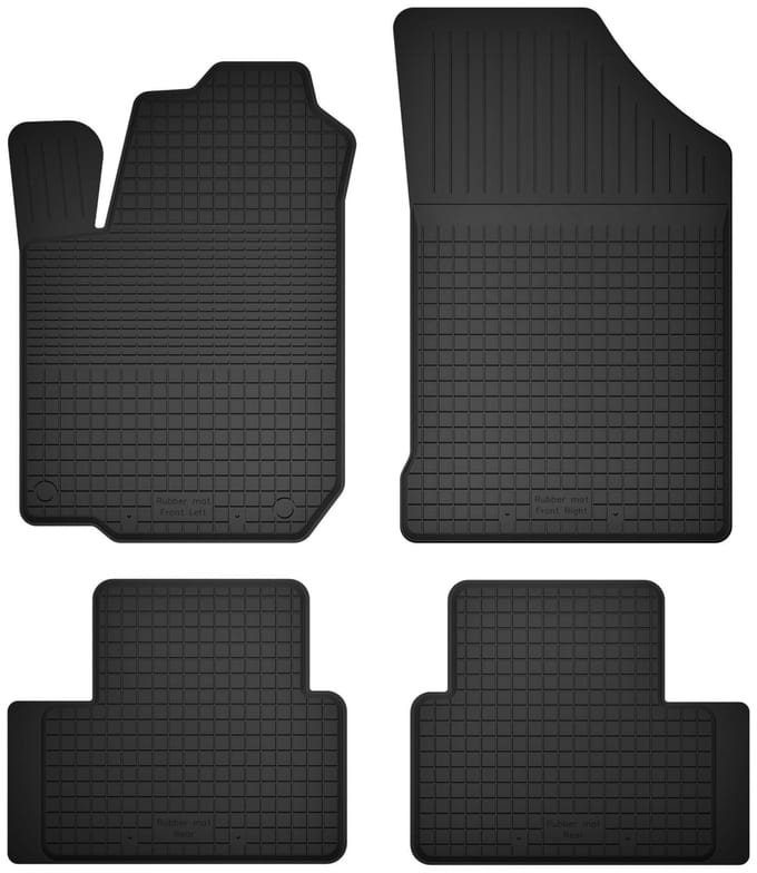 Wielganizator BasicProtect - Citroen C3 II Hatchback - 1,5 cm Rand - 4 stuks - Antislip