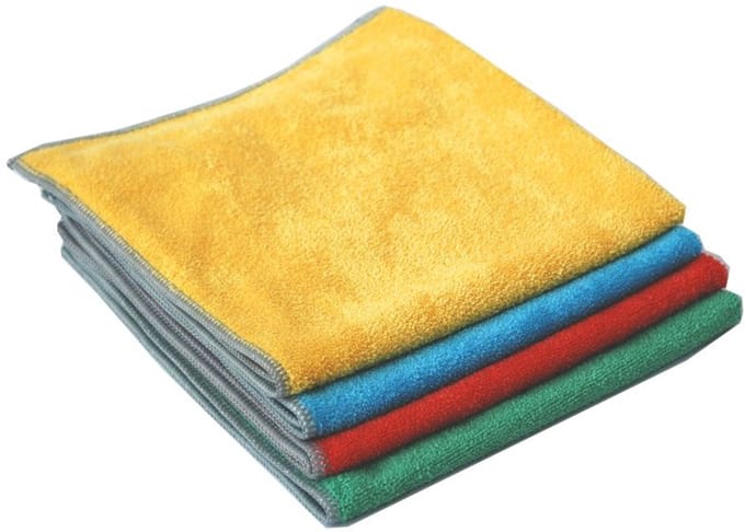Flipper Nivo Microvezeldoeken - 40 x 40cm - Assorti - 4 Stuks