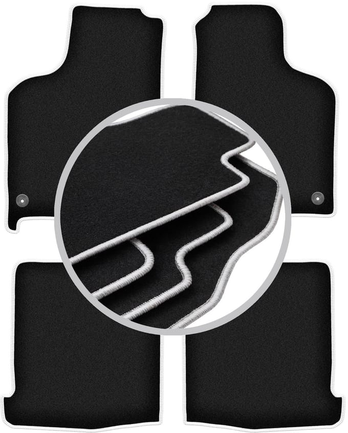 CARLUX-SILVER automatten voor: Volkswagen Lupo 3L hatchback (1997-2005)