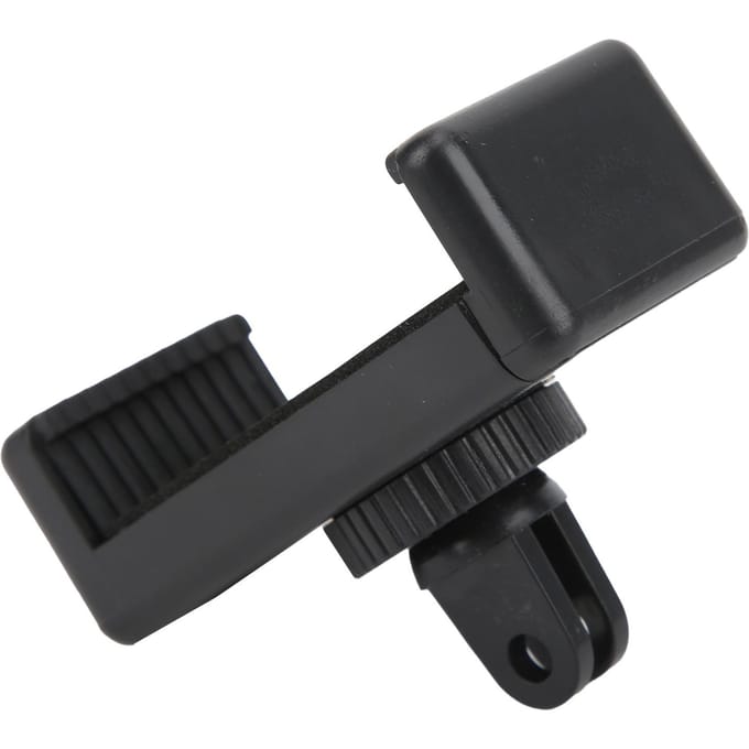 Universele monopod statiefadapter smartphonehouder met cold shoe voor live streaming black