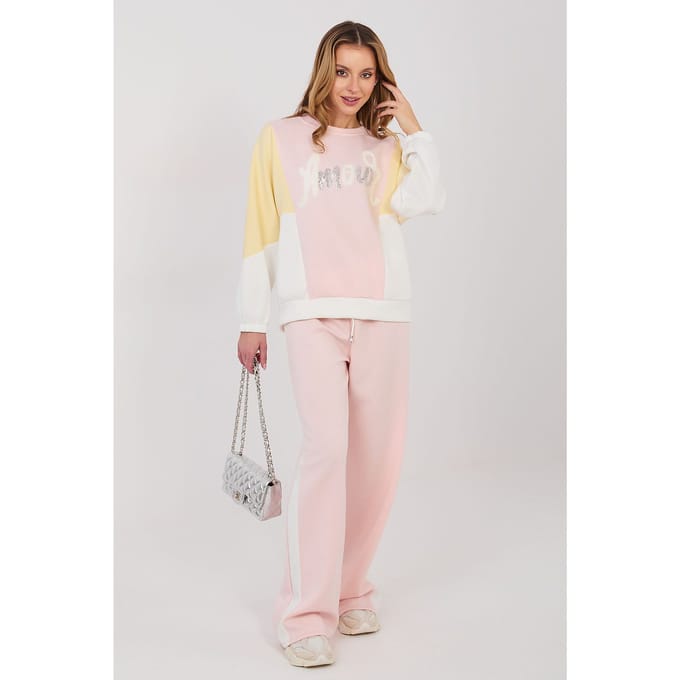 Luna Lounge Set - Lichtroze / One Size