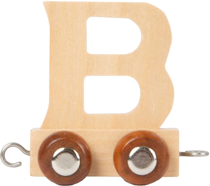 Small Foot - Houten Lettertrein - B